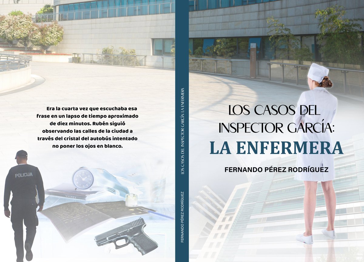 YA  A LA VENTA EN AMAZON: Los casos del inspector García: La enfermera  
ENLACE DEL LIBRO: amzn.to/4jtOlFN 
SE EL PRIMERO EN HACERTE CON ESTE LIBRO ANTES DE SU VENTA OFICIAL.