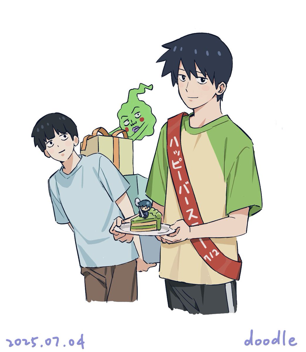 Yuka113_u3u's tweet image. doodle🎂