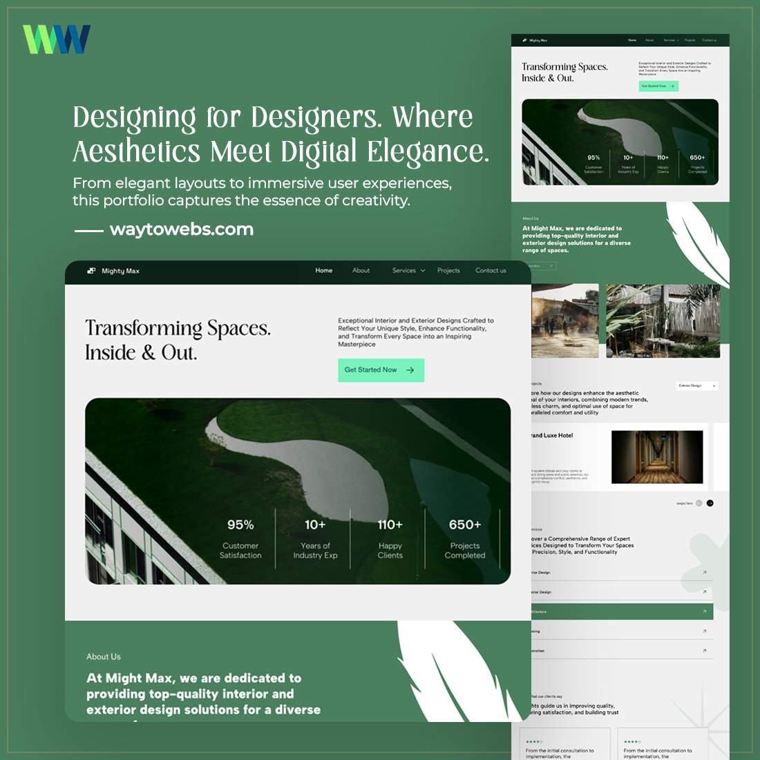 Waytowebs1's tweet image. 📐✨ Unveiling Our Latest Masterpiece in Design &amp;amp; Aesthetics! ✨🏡

 #WebDesignForArchitects #UIUXForDesigners #ModernWebsiteDesign #InteriorDesignBrand  #WebDesignInspiration #DesignersOnTheWeb #WaytowebsDesign #Waytowebs

waytowebs.com
posts.gle/tPW3VD