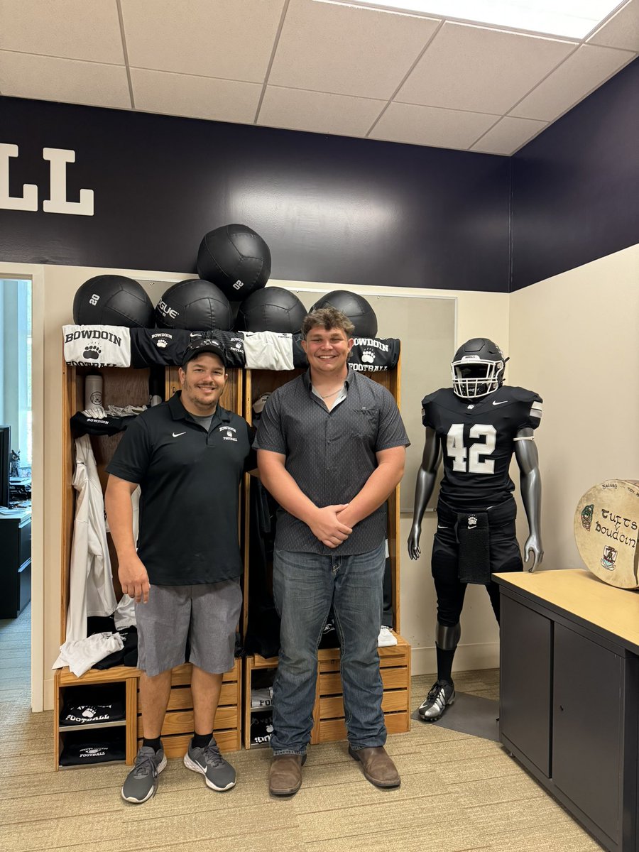 Jason Walter (@j_walter2026) on Twitter photo Had a great time visiting Bowdoin College! Thank you Coaches! <a href="/_Coach_Rad/">Brian Radakovich</a> <a href="/CoachHarkness/">Samuel Harkness</a> <a href="/CoachDiedrick/">Ryan Diedrick</a> <a href="/BowdoinCollege/">Bowdoin College</a> <a href="/CoachZachStall/">Coach Zachary Stallings</a> <a href="/PBHS_FB/">Poston Butte Bronco Football</a> Had a great time visiting Bowdoin College! Thank you Coaches! <a href="/_Coach_Rad/">Brian Radakovich</a> <a href="/CoachHarkness/">Samuel Harkness</a> <a href="/CoachDiedrick/">Ryan Diedrick</a> <a href="/BowdoinCollege/">Bowdoin College</a> <a href="/CoachZachStall/">Coach Zachary Stallings</a> <a href="/PBHS_FB/">Poston Butte Bronco Football</a>