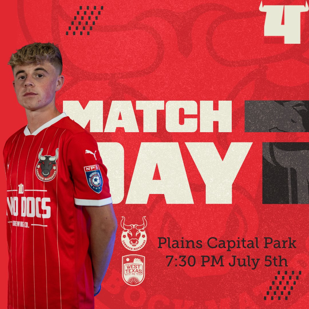 ❗️IT'S MATCH DAY!❗️
Big night ahead of us!🔥 Join us tonight at Plains Capital Park for our red out game against West Texas FC. Let's do this.❤️
