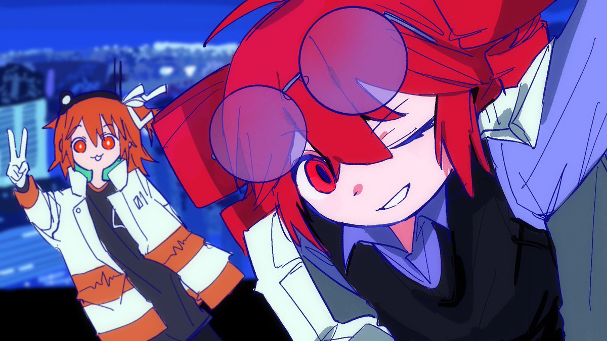 i34i22w's tweet image. ※曲パロ
誰かこの二人に歌わせて欲しい