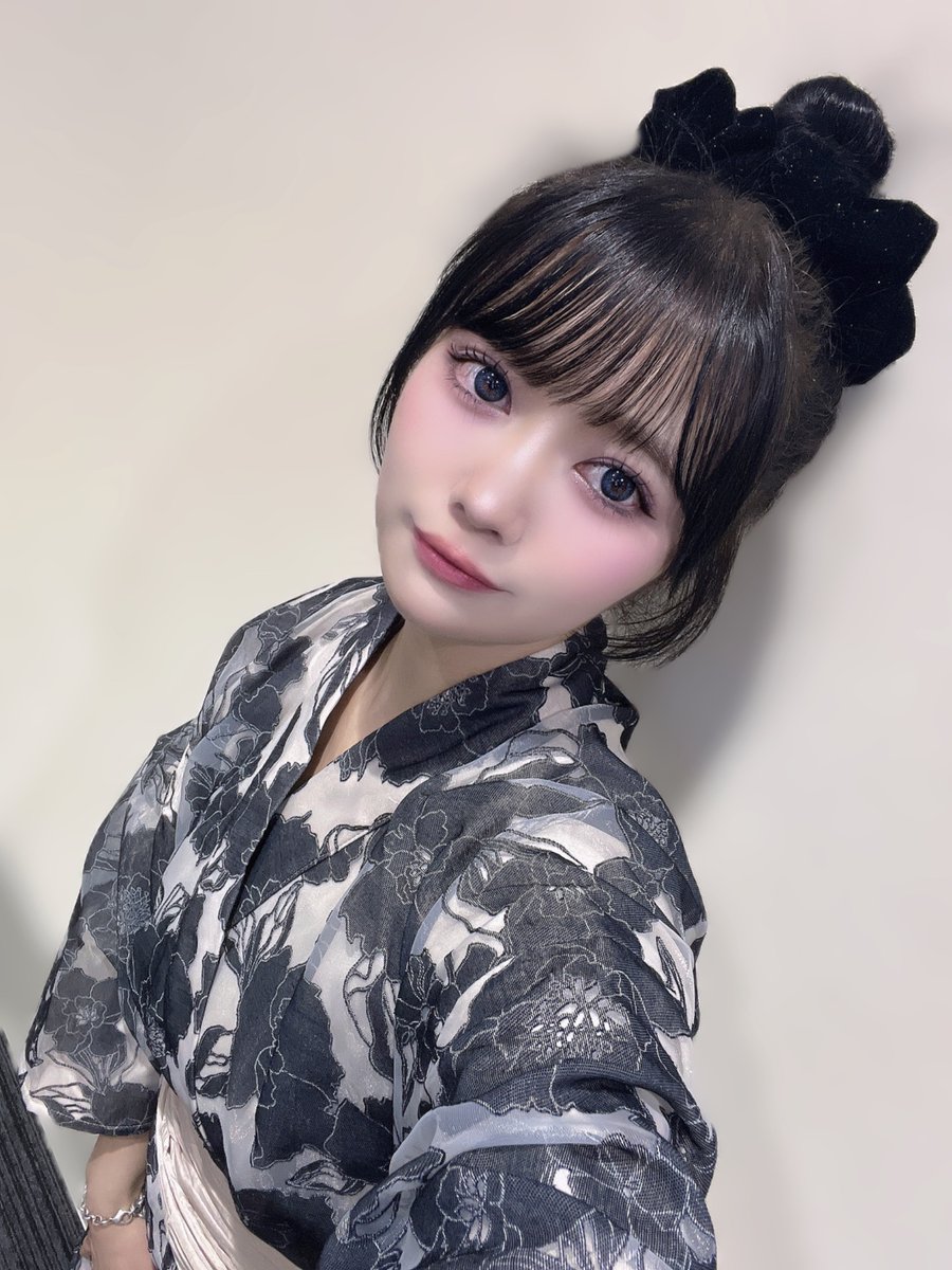 今年初浴衣♡