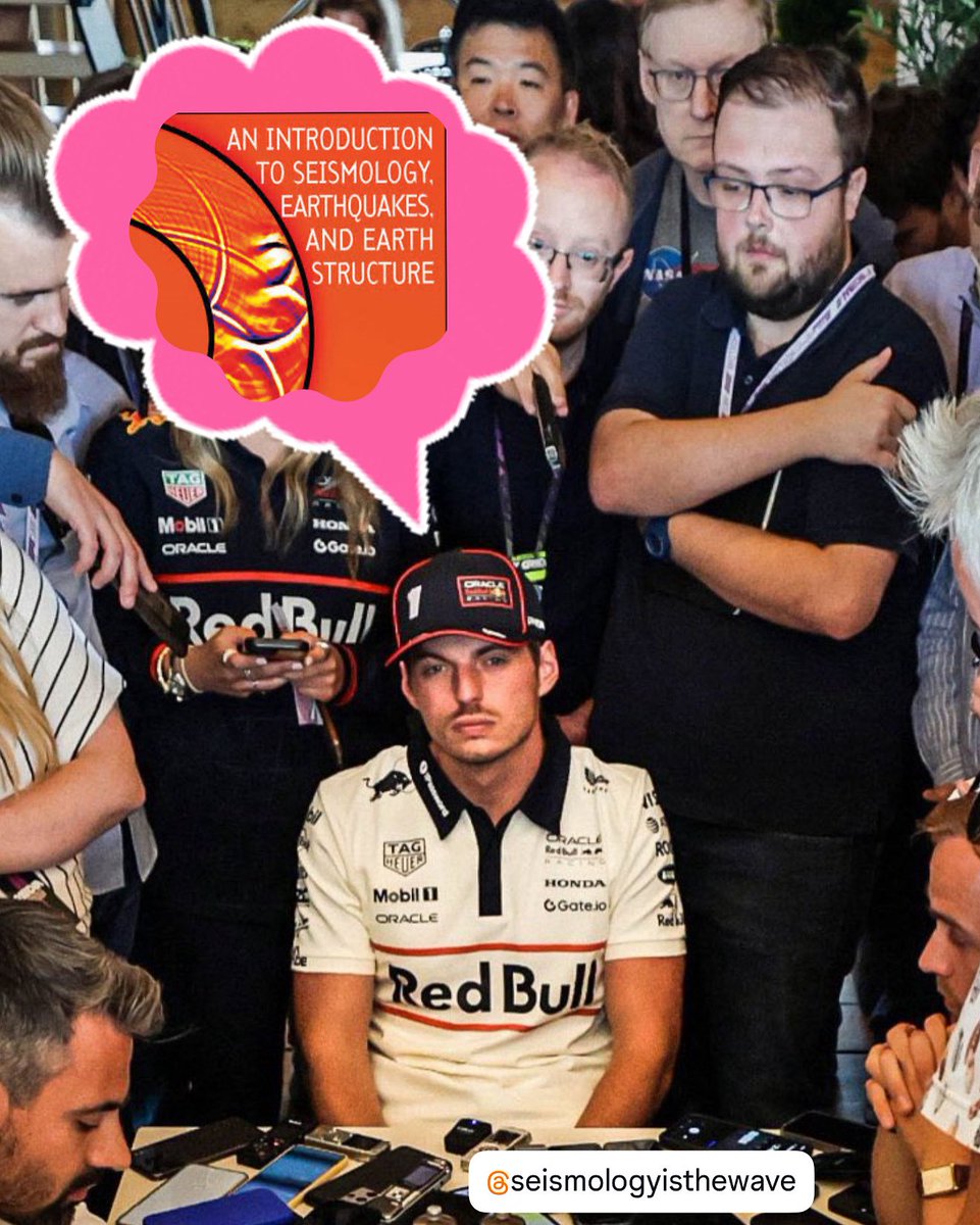 El cuatro veces campeón del mundo sabe cosas… 🤔

#SeismologyIsTheWave
#LaSismologíaEsLaOnda