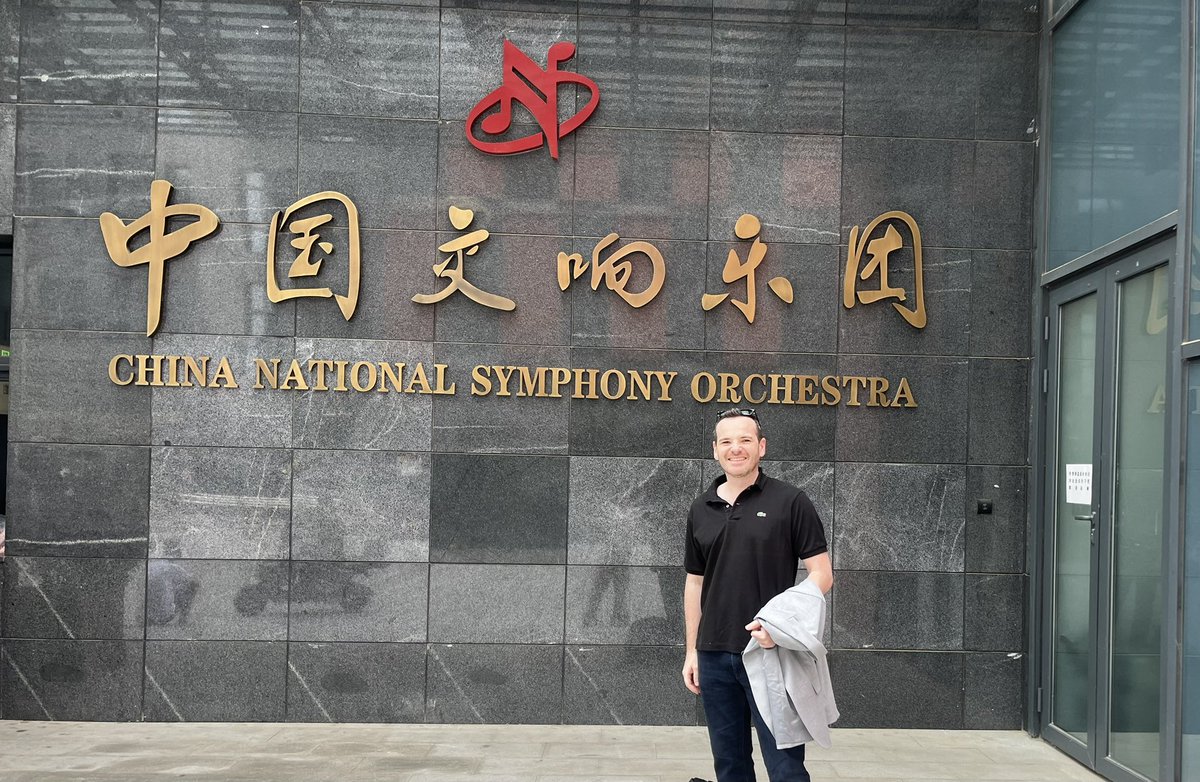 Wonderful rehearsals with the China National Symphony Orchestra!
Concert tomorrow at the Beijing Concert Hall.