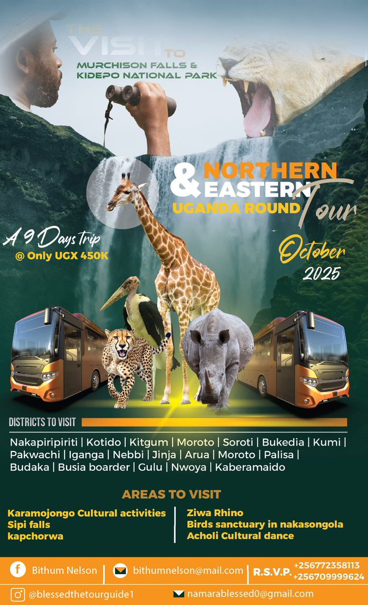 #LetsGoFlyers and we #Travel #Uganda