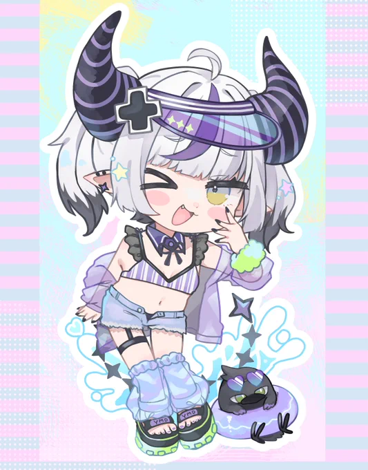 ラプ様リプライ失礼します!! きれいめな線と塗りの落書きやデフォルメイラストであれば、ある程度のスケジュール調整可能です! いろんな表情描くのが好きです ご機会ありましたらお力になれると嬉しいです! お気軽にお声がけくださいദ്ദി(⩌ω⩌ )