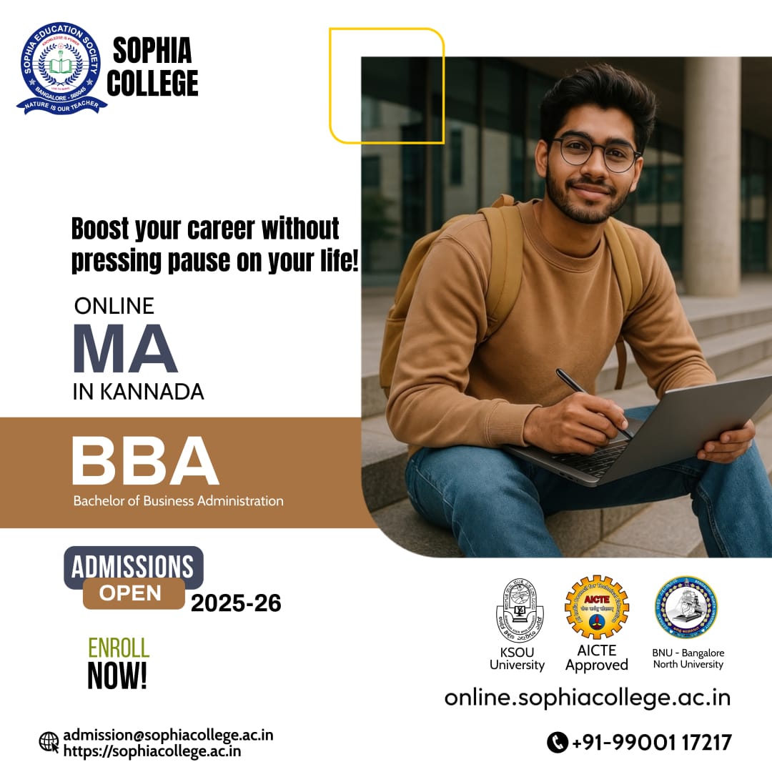 Sophia Degree College tweet media