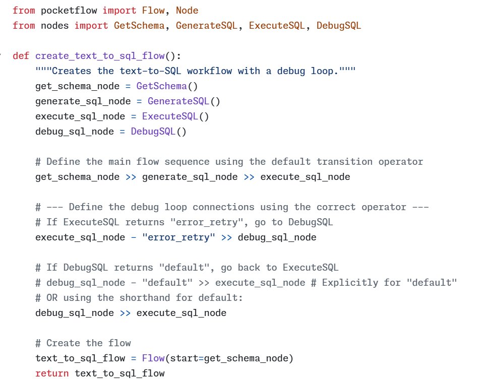 9hills's tweet image. 【项目推荐】Agent/Workflow 框架极简实现 Pocketflow（仅100行 Python代码）

如想了解目前Agent框架的原理，可以学习这100行的项目，包含了核心的Node、Flow的定义以及重载了减号和&amp;gt;&amp;gt;来实现工作流编排。

在cookbook上有很多flow例子，非常值得一看。