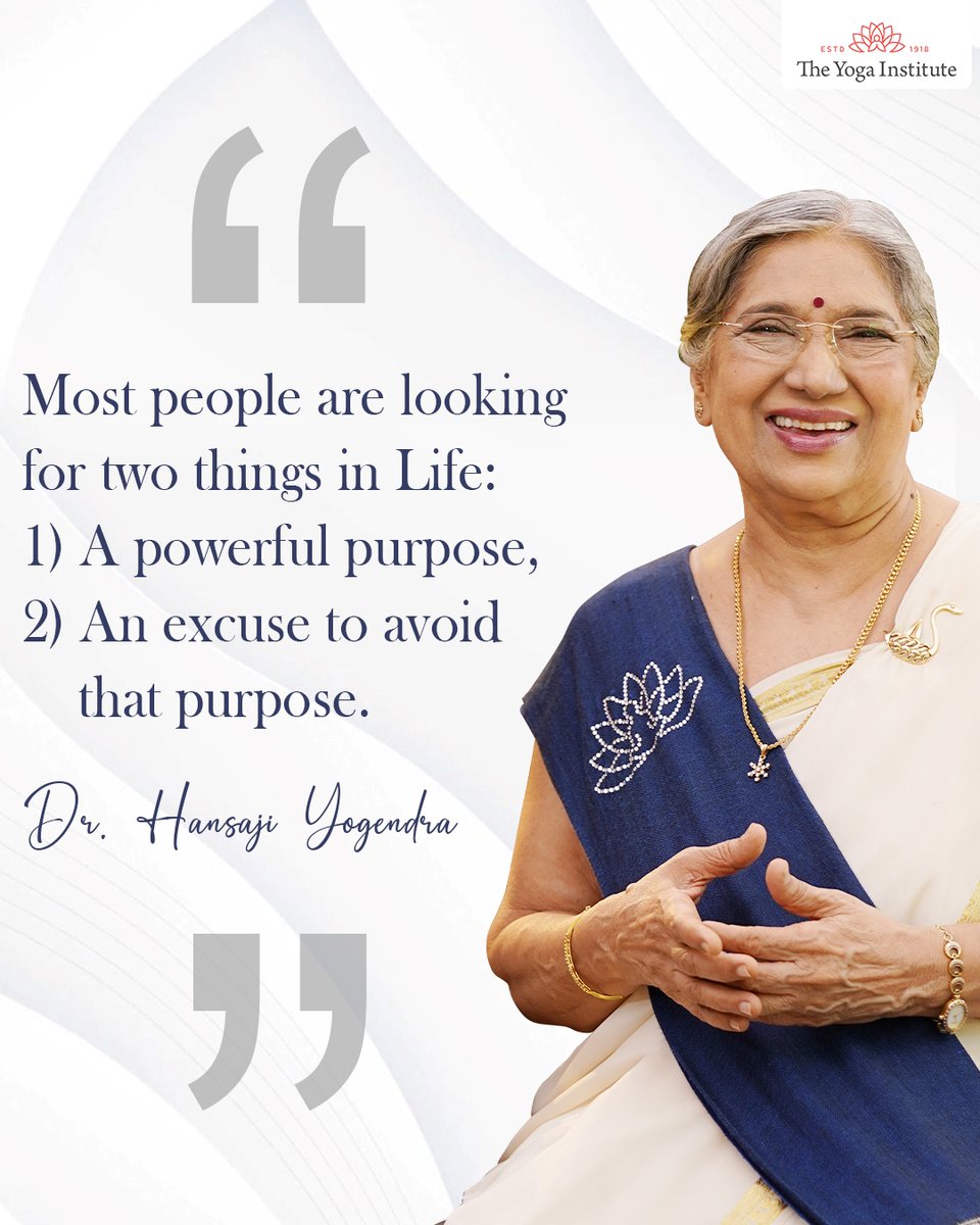 While many humans seek meaning and purpose, they often hold themselves back with excuses.

True growth comes when we move beyond fear and commit fully to the purpose we already know deep down.