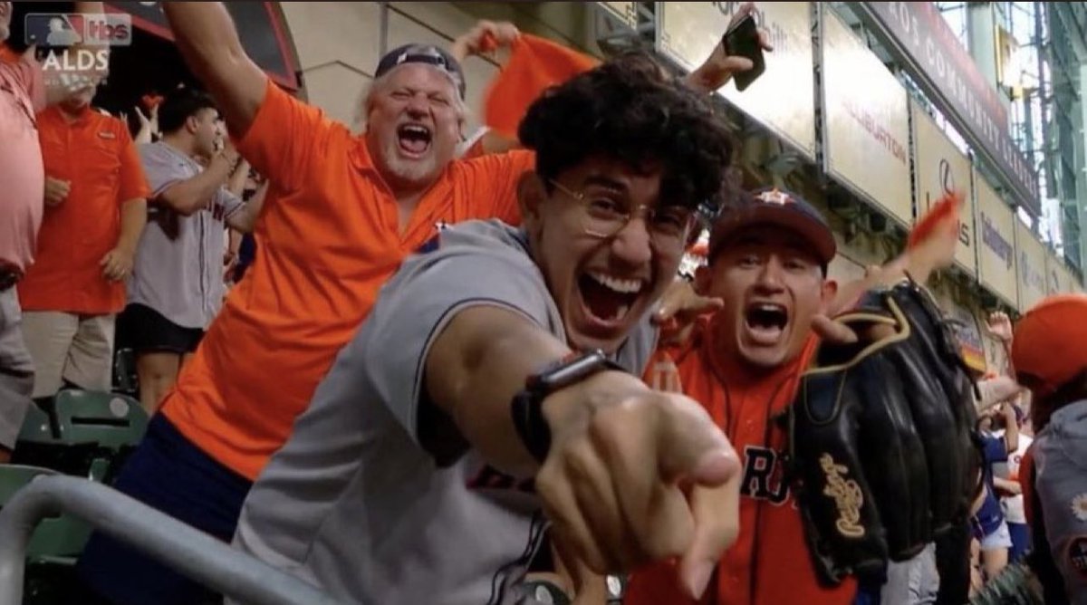 Nobody has had as much fun for so long as Houston Astros fans! 

We Bebe's Kids. We don’t die we multiply, bitch! #BuiltForThis