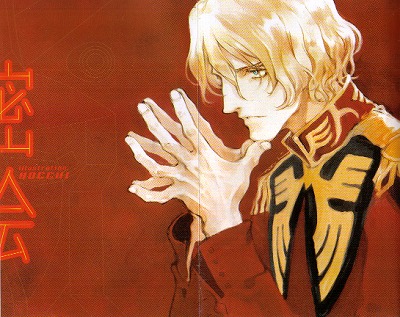 내가 샤아를 창백하지않은 피부,백금발이라고 해석하긴 하는데 토미노소설에 그려진 이런타입의 샤아도 나오니까 다른사람들이 어떻게 해석하는지는 신경 안쓰는편