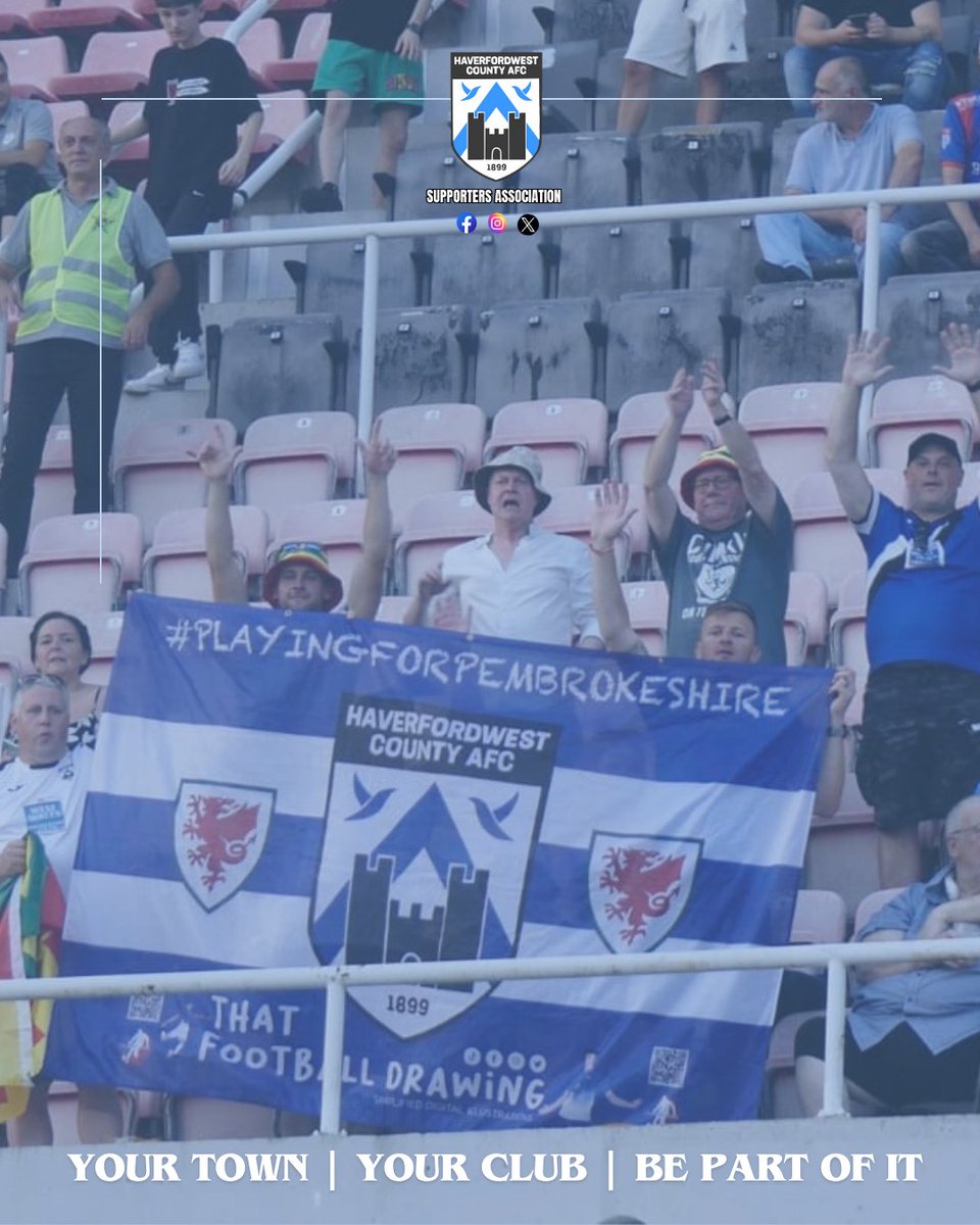 HCAFCSA's tweet image. Safe travels to all @HaverfordwestFC players,staff & fans heading to Malta this weekend! 💙✈️
Let’s enjoy European football together on Tuesday night 🇲🇹⚽
📱Stay connected via the WhatsApp group for meetups & pre-match plans!