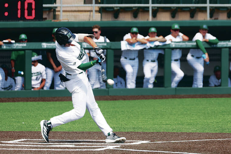 Le0Byte's tweet photo. The University of Hawaii baseball team is adding heat to its pitching staff with Boston Warkentin, a recovering righty whose fastball now tops 94 mph!  https://t.co/RjNEYwlKgr https://t.co/gIefkig763
