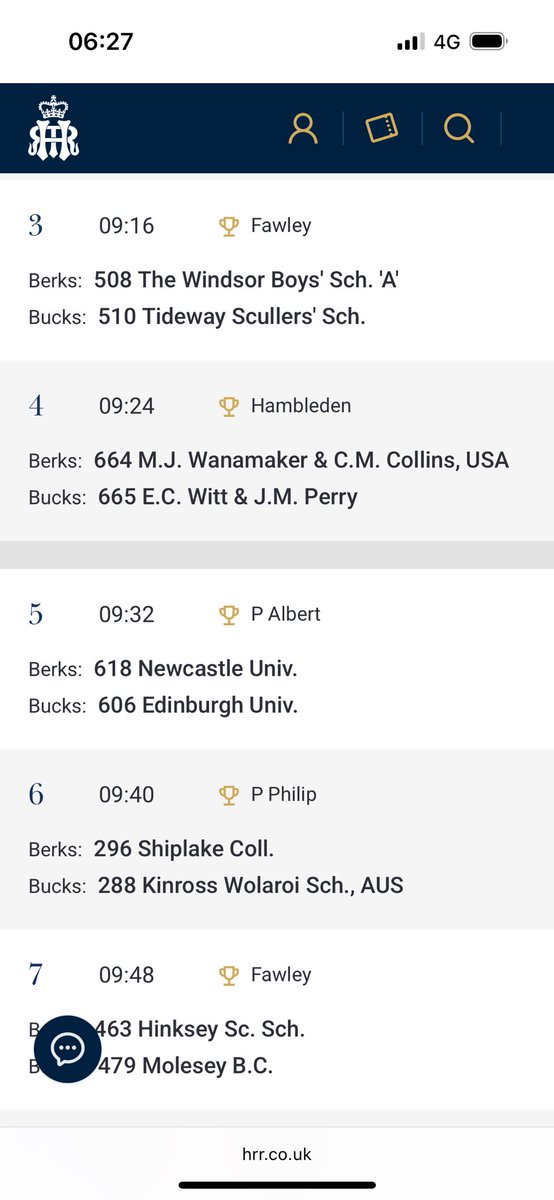 Very best of luck to OA E Peacock racing for Newcastle Uni in the Prince Albert semi final at <a href="/HenleyRegatta/">Henley Royal Regatta</a> today

Do clap his crew out at around 9am if you are attending - Good luck Eddy! <a href="/oldabingdonians/">Old Abingdonian Club</a>