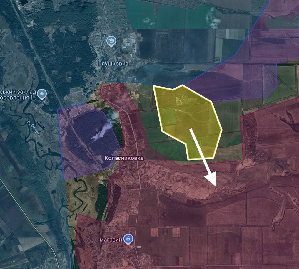 🇺🇦AFU advancement near Kupyansk.