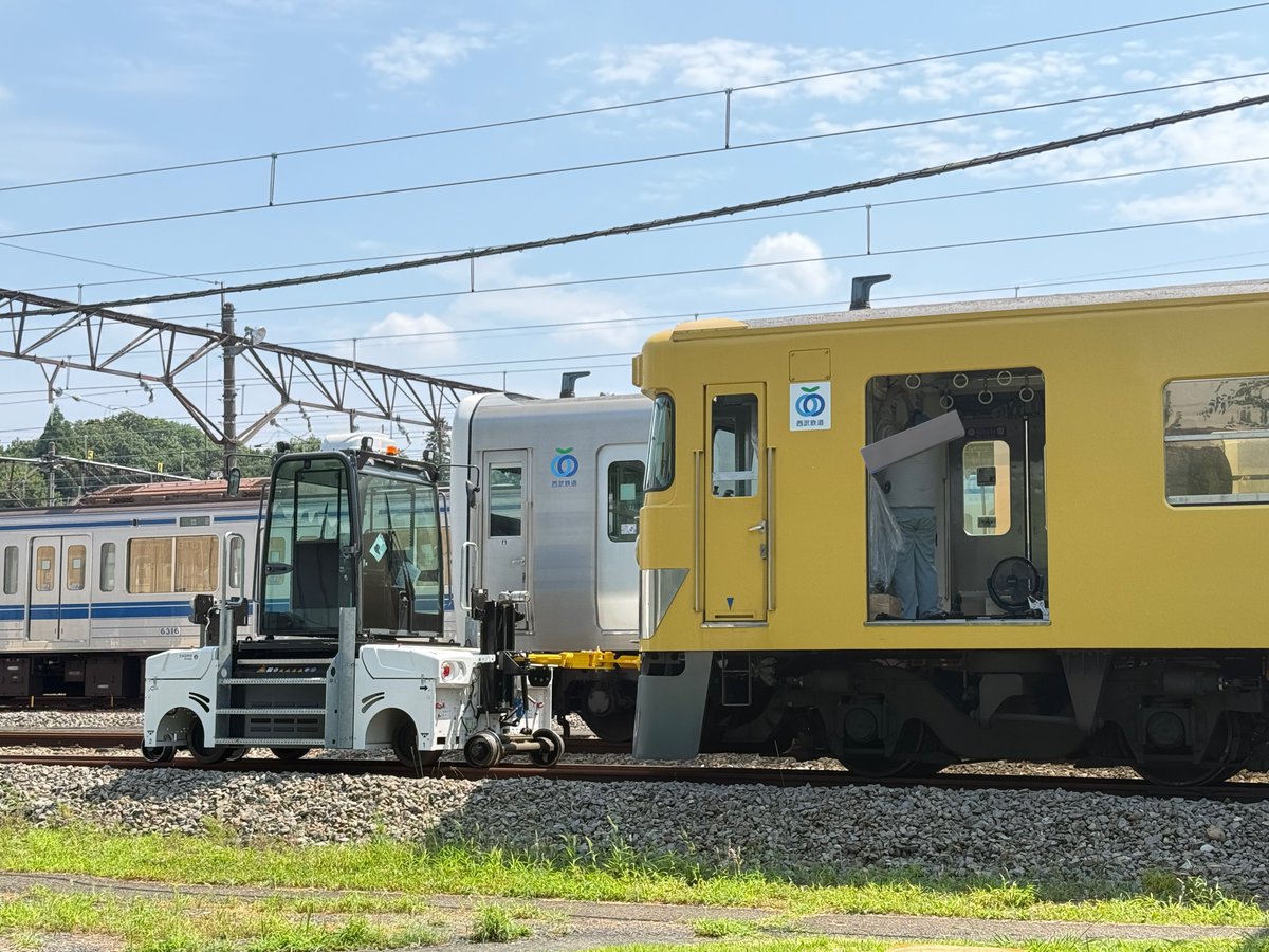 kyn_35's tweet photo. ログアウト中ですがこれだけ。
本日、小手指にいる2419F側の連結器が交換されていたことを確認しました。 https://t.co/LEZ5XnREDf