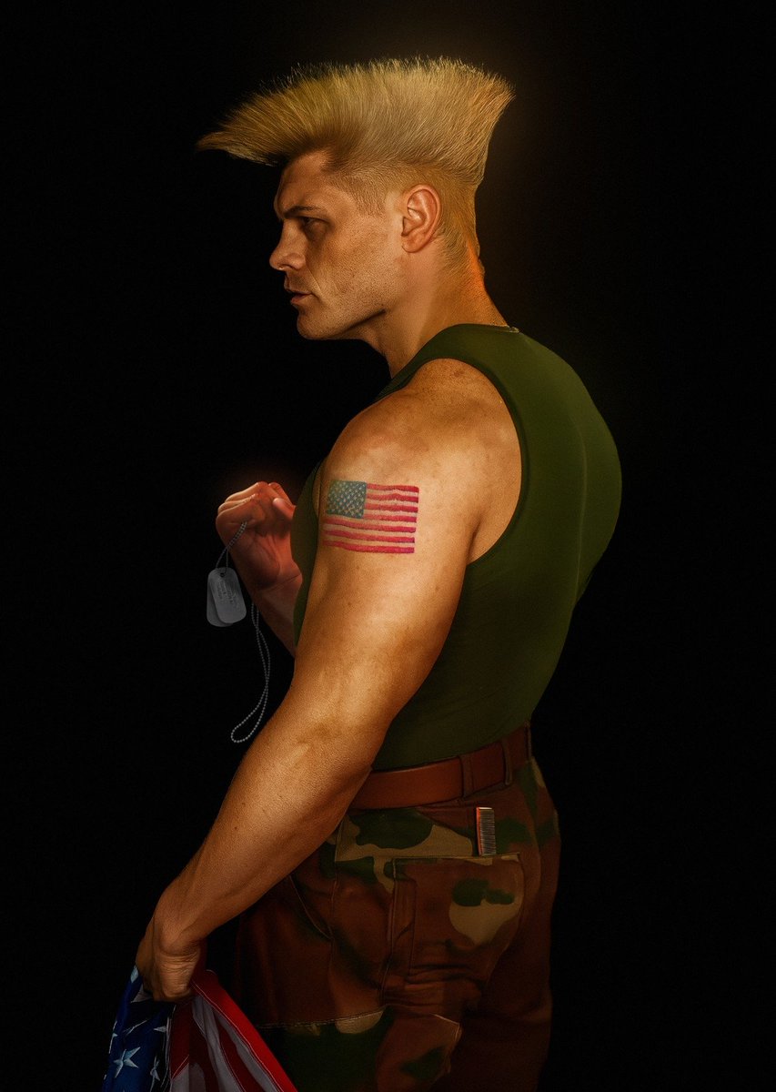 It's the 4th of July in the US and Cody Rhodes wants you to go home and be a family man! #StreetFighter