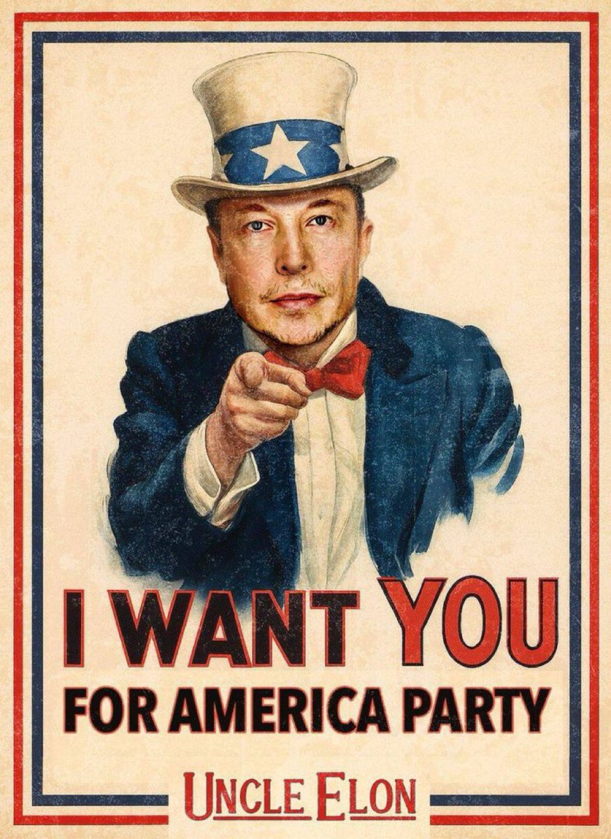 teslaownersSV's tweet photo. "A new political party is needed in America to represent the 80% in the middle!"
Elon Musk https://t.co/80ePxzAOsk