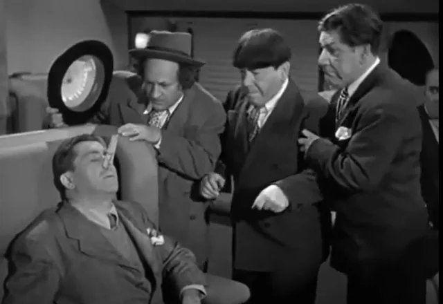 Which Stooge was your favorite??? (From "Hold That Lion" the only time the original 4 were on screen together).......