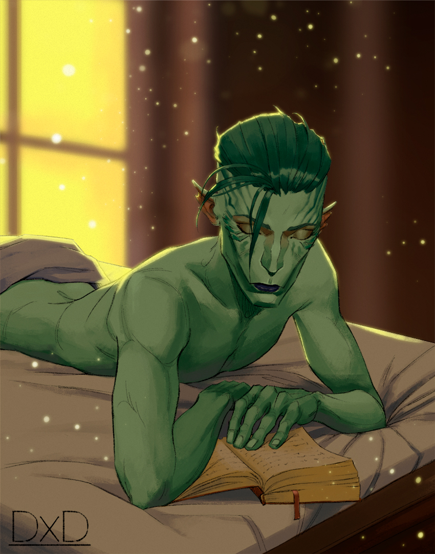 DexDevil23's tweet image. I know many of you like this fish-boy — I do too)
So, I decided to give him a special place in my gallery. From now on, the 5th of every month will be 'Steb Day'.
#Arcane #ArcaneFanart #Steb #ArcaneSteb