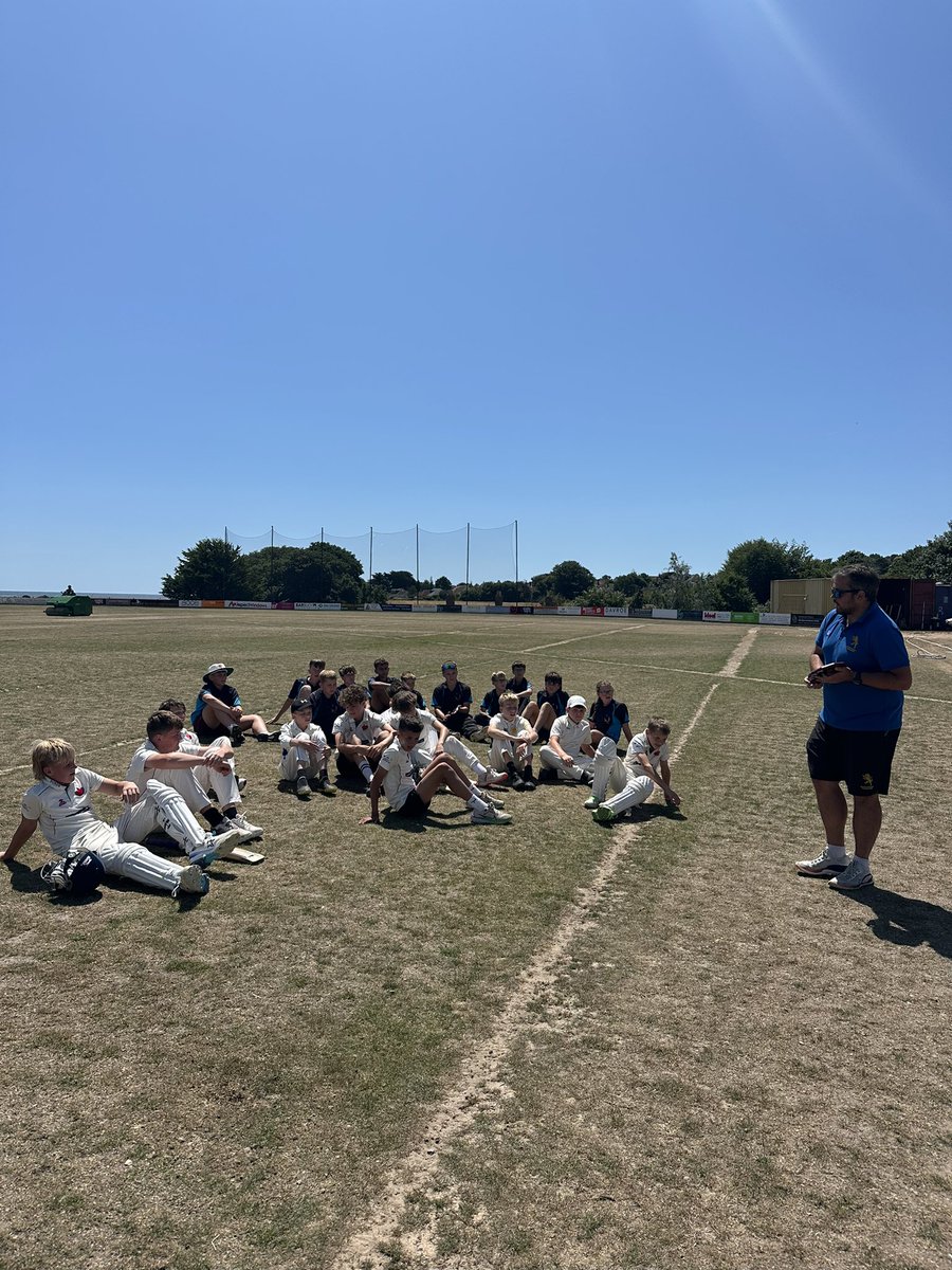 A massive 'thank you' to Budleigh Salterton Cricket Club for a wonderful schools final day. Both finals went to the last ball, with Exmouth beating Honiton in the Under 13's and Uffculme beating Exmouth in the Under 15's.