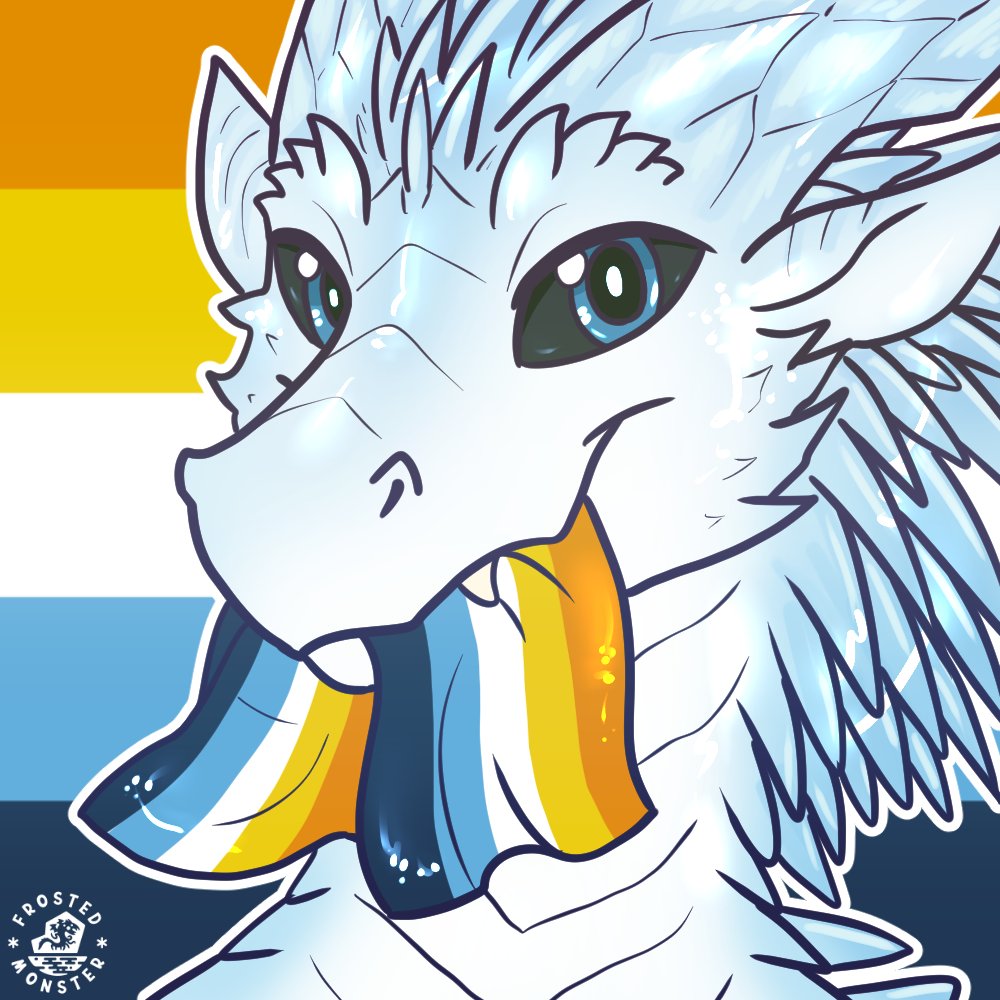 [com] This was the last of the pride icons I did last month! Almost forgot to post it aaaa
