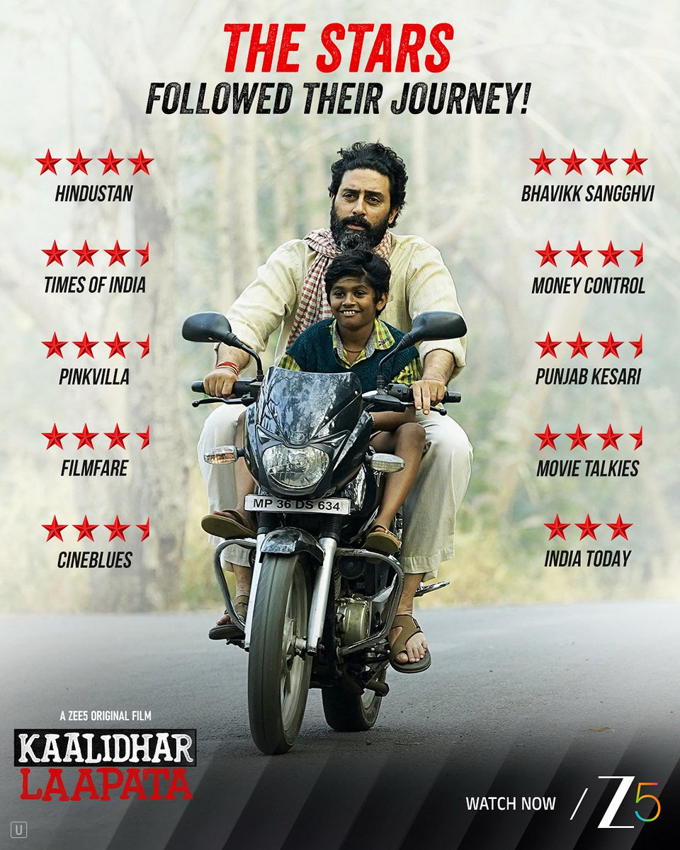 Madhumita (@memadhumita) on Twitter photo Kaalidhar's journey just found itself... under a sky full of stars! π₯Ήπ«Άπ»
#KaalidharLaapata streaming now, only on #ZEE5
#KaalidharLaapataOnZEE5
<a href="/juniorbachchan/">Abhishek ππππ‘ππ‘ππ§</a> <a href="/Mdzeeshanayyub/">Mohd. Zeeshan Ayyub</a> #DaivikBaghela <a href="/NimratOfficial/">Nimrat Kaur</a>
<a href="/monishaadvani/">Monisha Advani</a> <a href="/madhubhojwani/">Madhu Bhojwani</a> <a href="/nikkhiladvani/">Nikkhil Advani</a> #UmeshKrBansal Kaalidhar's journey just found itself... under a sky full of stars! π₯Ήπ«Άπ»
#KaalidharLaapata streaming now, only on #ZEE5
#KaalidharLaapataOnZEE5
<a href="/juniorbachchan/">Abhishek ππππ‘ππ‘ππ§</a> <a href="/Mdzeeshanayyub/">Mohd. Zeeshan Ayyub</a> #DaivikBaghela <a href="/NimratOfficial/">Nimrat Kaur</a>
<a href="/monishaadvani/">Monisha Advani</a> <a href="/madhubhojwani/">Madhu Bhojwani</a> <a href="/nikkhiladvani/">Nikkhil Advani</a> #UmeshKrBansal
