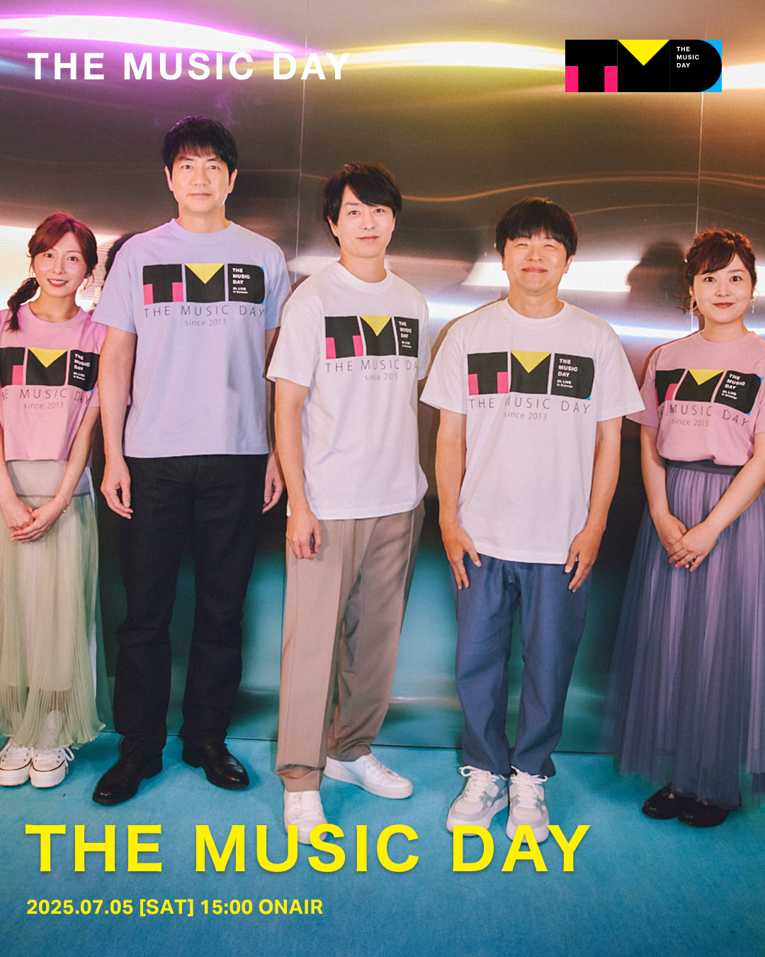 公式】THE MUSIC DAY 2025 on X: 