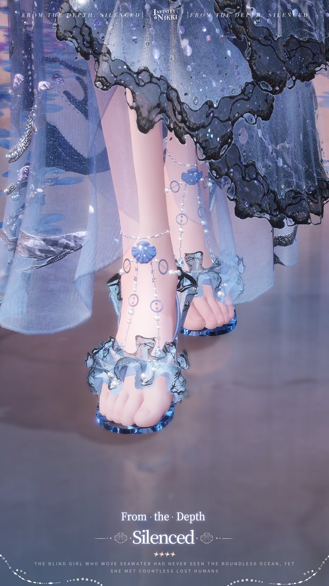 ♾Infinity Nikki Version 1.7 Blue Tears Season | Blue Tears Treasures

>>Event Duration
After Version 1.7 update on July 7, 2025 – July 29, 2025, 12:49:59 (UTC-7)

🎉Deep Sea Echoes
Get the [From the Depth] outfit for 680 Stellarites.
Spend another 300 Stellarites to get the