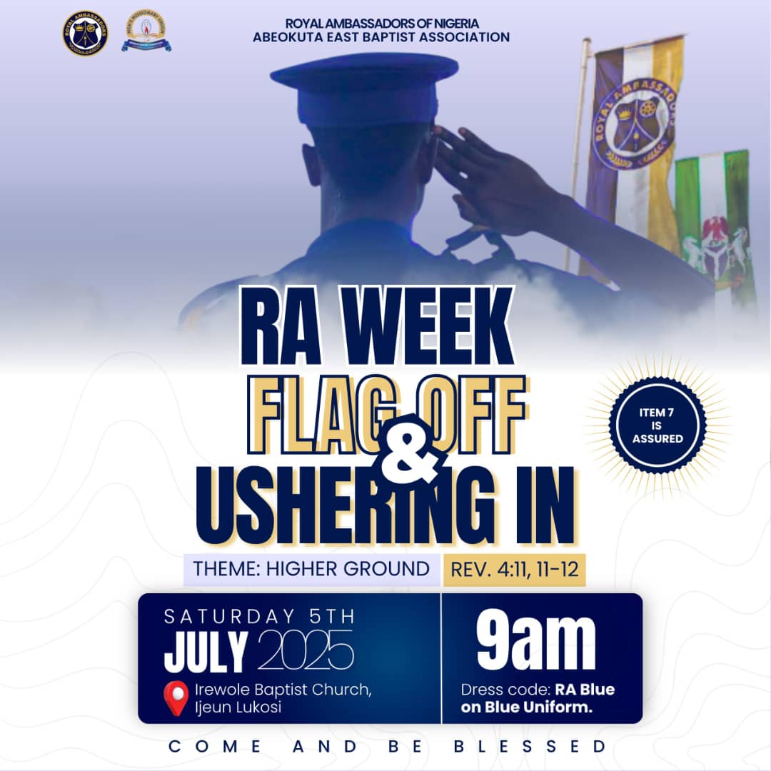 BMOlaoluwa's tweet image. The day is bright, it's bright and fair
Oh happy day, the day of joy

The big day is here, Ojude àwọn ìkọ ọba ọ̀run 
#RAWeek2025 #Flagoff #RALEBCUsheringIn #HigherGround