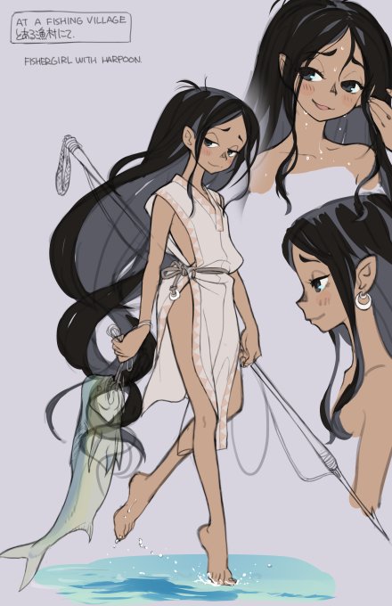 At a fishing village.
とある漁村にて
#BeyondThePinnacle 