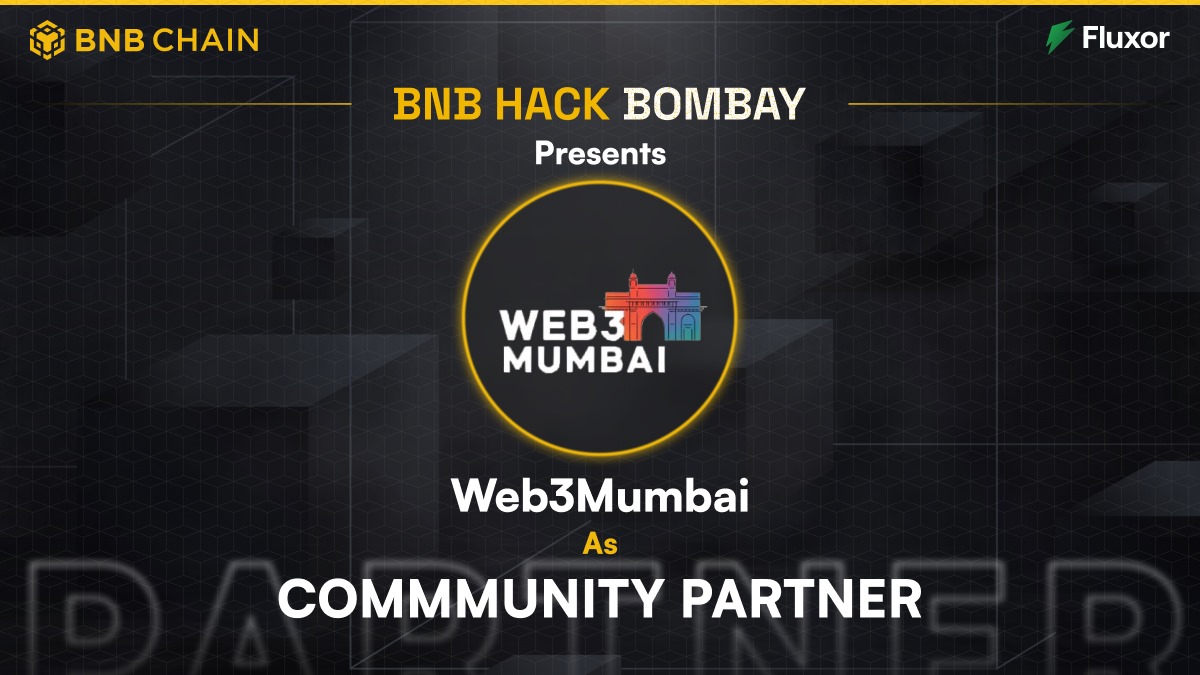 Media Partner Alert!
We’re thrilled to welcome <a href="/weareWeb3Mumbai/">Web3 Mumbai</a> as a Community Partner for BNB Hack Bombay!
Get ready for an incredible hackathon experience powered by <a href="/BNBCHAIN/">BNB Chain</a> and hosted by <a href="/fluxor_/">Fluxor.io</a>.

📍 Mumbai
📅 26–27 July 2025

Let’s build the future of Web3 together!