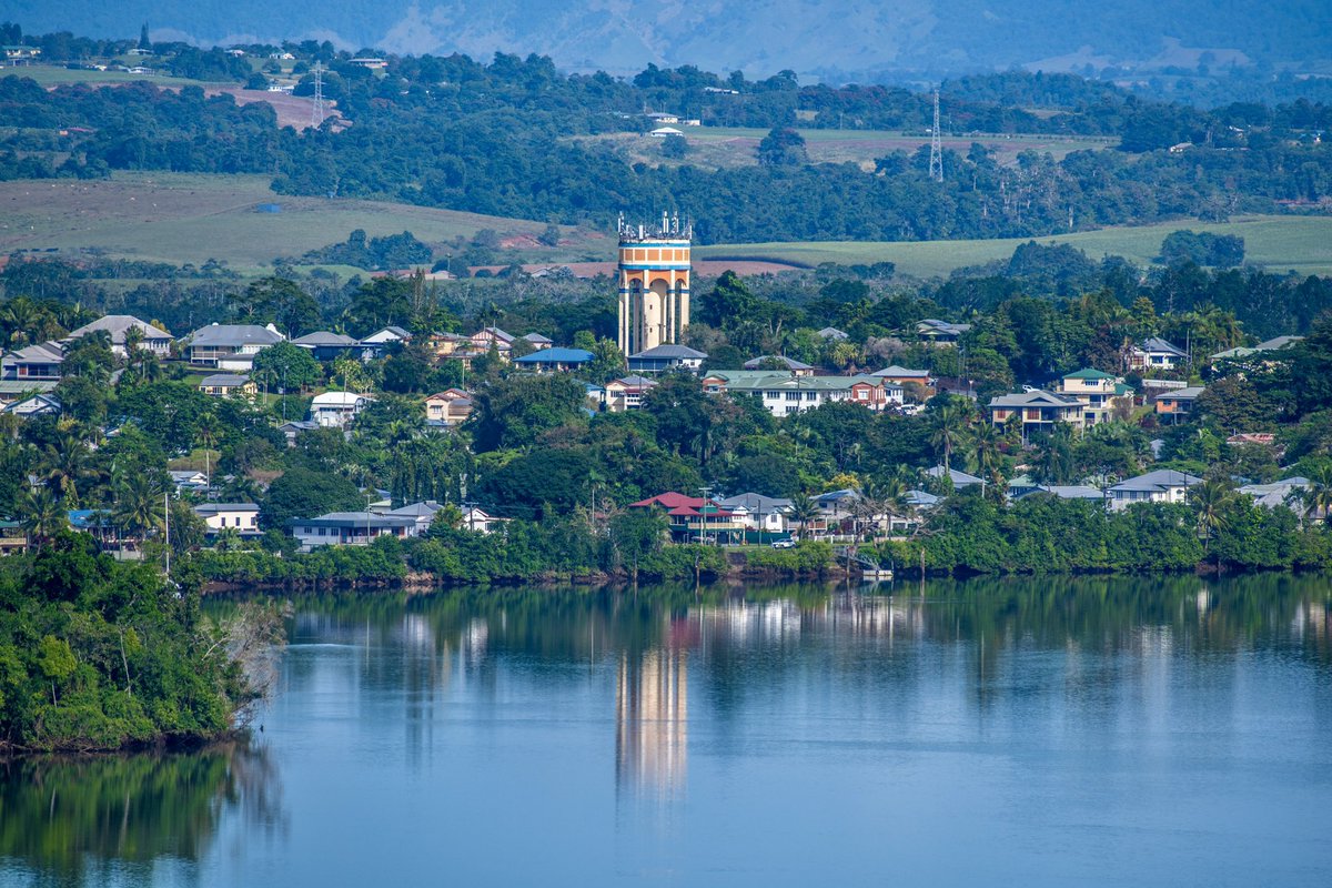 max_spry823's tweet image. The Water Tower from Coquette Point, Innisfail, Far North Queensland, Australia.