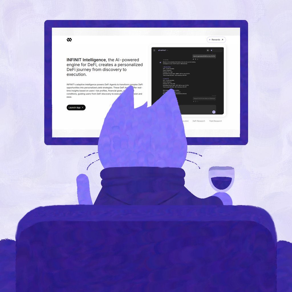 🌟 <a href="/Infinit_Labs/">INFINIT</a> Rocks DeFi! 🌐  

Wow, this project is amazing! The INFINIT Launcher, Yield Recommendations, and $630M+ TVL make DeFi so easy and fun. Love the airdrop buzz too! 😍 #InfinitLabs #KaitoAI #DeFi