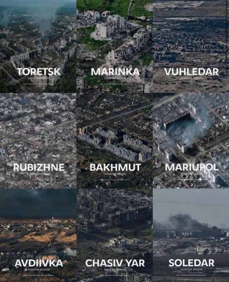 How many more Ukrainian cities will the free world allow Russia to add to the list of totally decimated and destroyed?