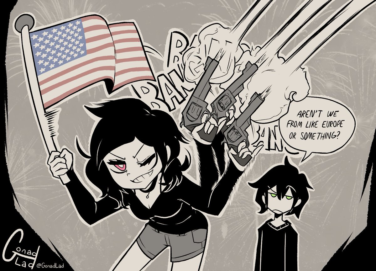 GonadLad's tweet image. Happy (Sorta Late) America Day
#thecoffinofandyandleyley #coffinofandyandleyley #tcoaal