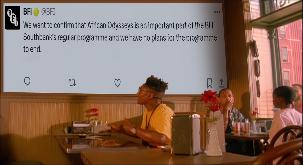 Dear ben.roberts@bfi.org.uk 
Is #BFI SAL's?

<a href="/BFI/">BFI</a> messaged concerned citizens on 2.10.24 with unseen #AfricanOdyssey pledges 

Where is #David_Somerset?
Where is 2025/26 advertised #African_Odysseys programming?

Do we have a BOYCOTT SAL's situation?

#BFI #blackhistwalker