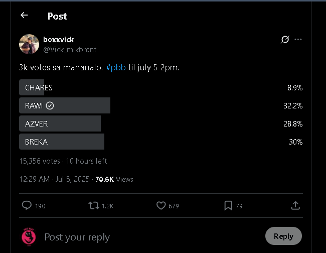 UNIS NANA VST 🗳️ tweet media
