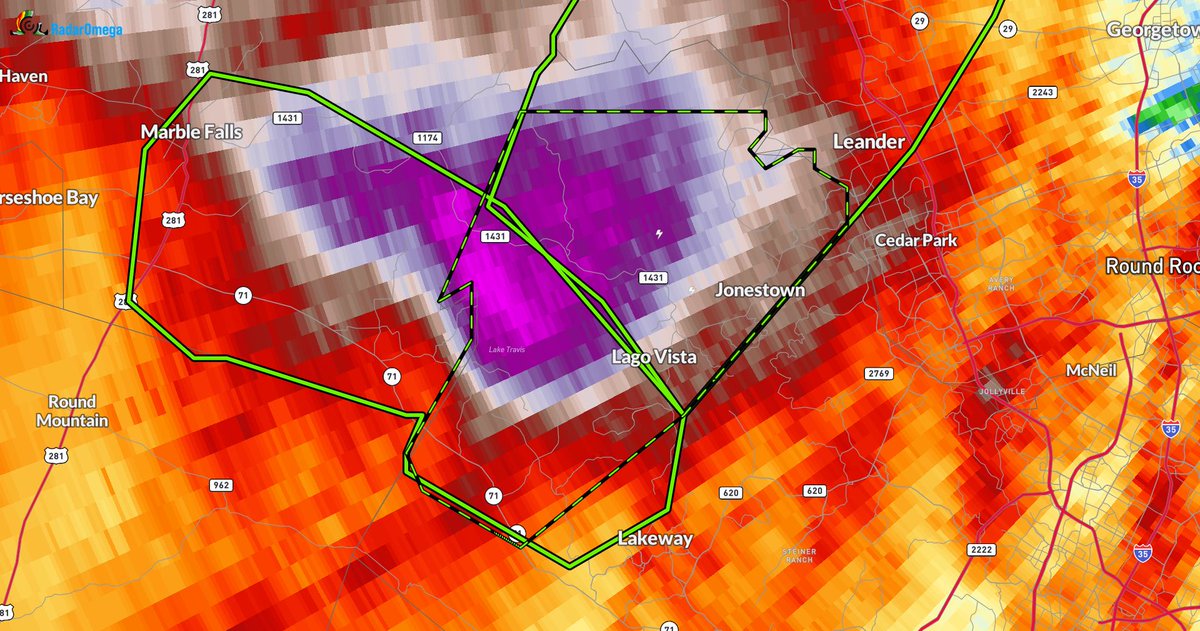FLASH FLOOD EMERGENCY WEST OF ROUND ROCK, TEXAS!

As much as 10-15"+ of rainfall has already fallen and will fall. Another stationary storm is showing NO signs of moving. GET TO HIGHER GROUND NOW!