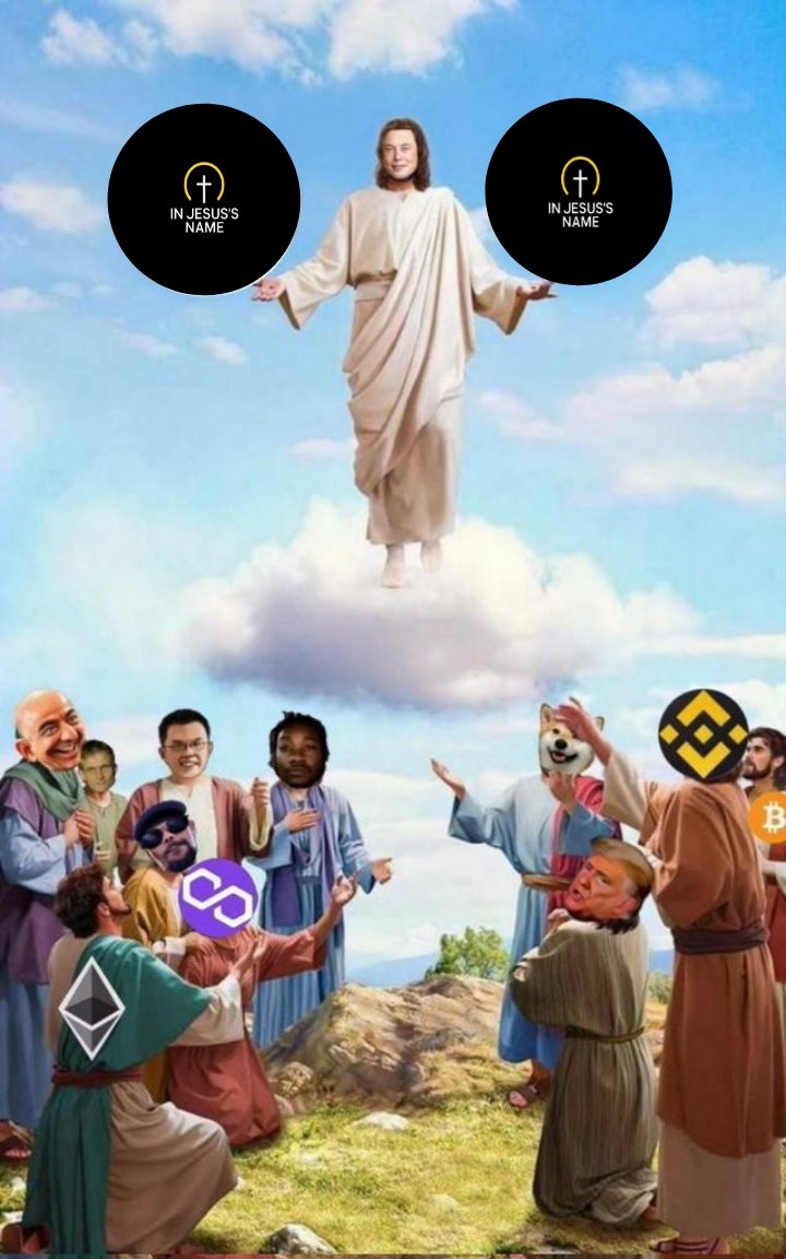 tantimojo2839's tweet photo. @injesussname 
My meme submission hope you love this 
#jesussmeme
Buy and Hold till we moon 🚀 $JESUSS 
Tags @JessyMi_ 
@CaleCrypto https://t.co/kyGiGqFBnz
