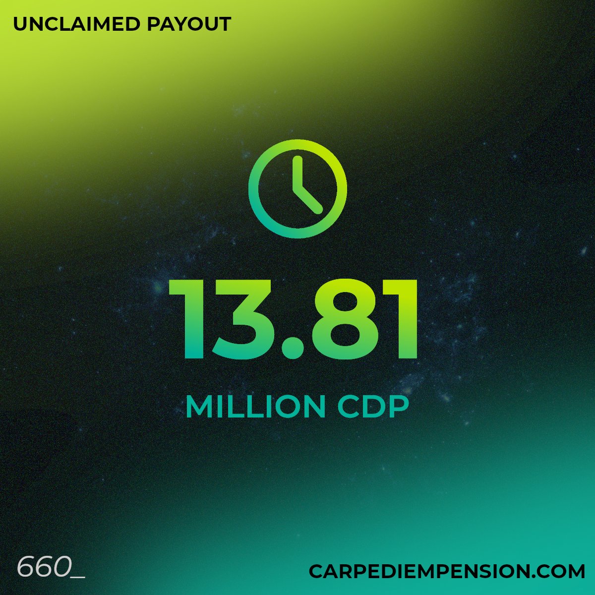 Choose how often you claim/re-deposit:

- every day
- every week
- every month
- custom interval

It's fully up to you. No stress, but remember to be active at least once every 3 years!