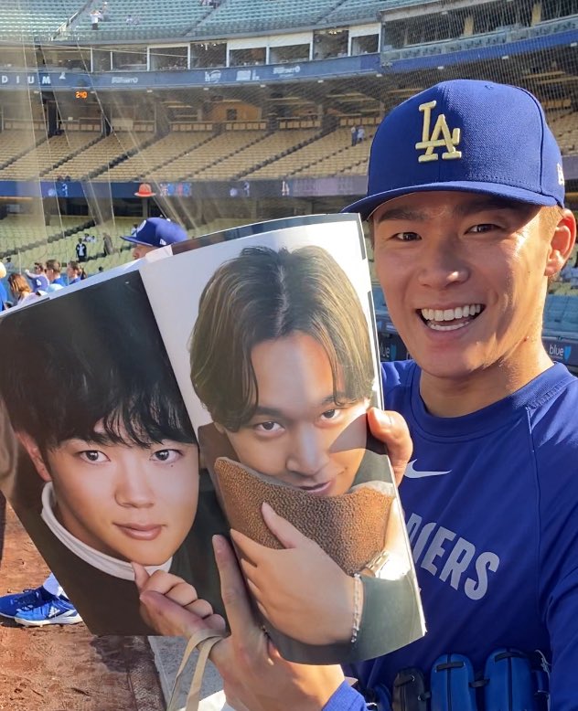 MashibaKen's tweet image. 【#オリ撮】
#ドジャース #山本由伸 投手へ📚✨
「良い、良い、素晴らしい」を頂きました🙏
オリックスファンのみなさまも、
もしよろしければ是非🙇⤵︎
fullcount.base.shop/items/109274669