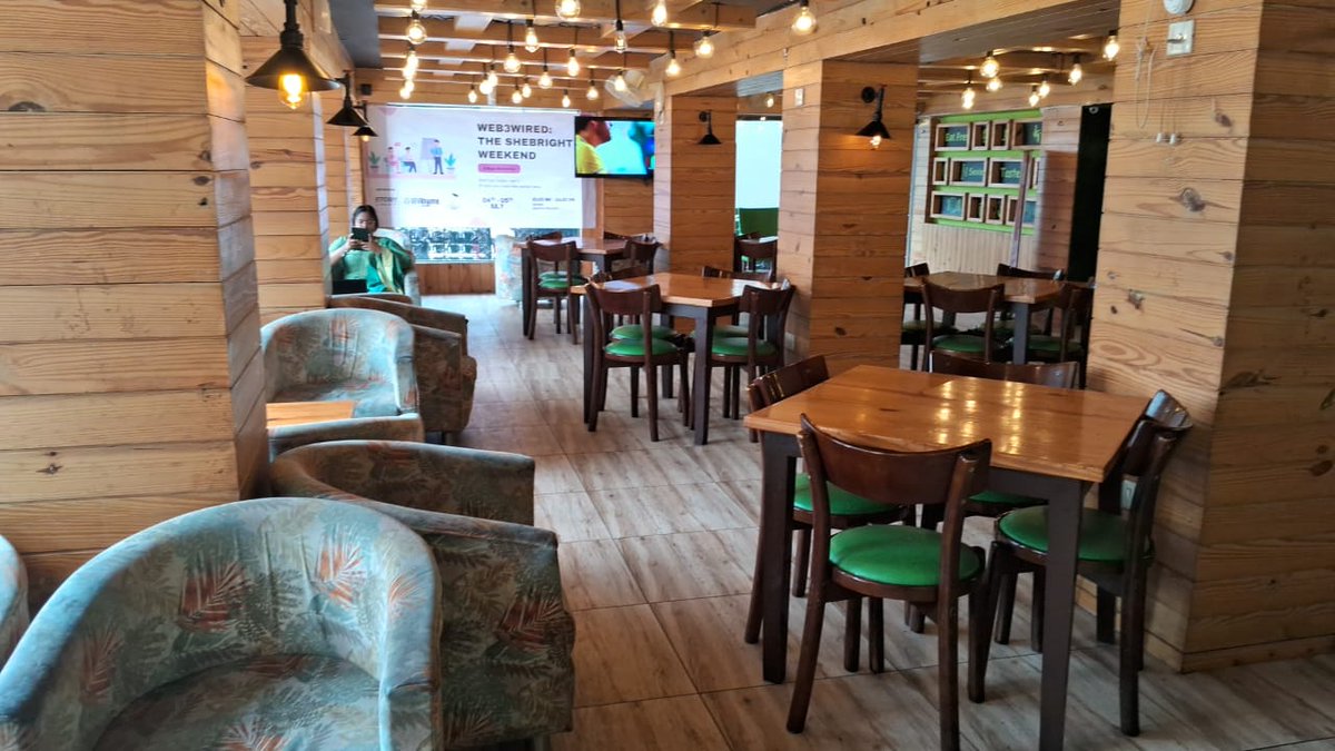 she_bright__'s tweet photo. π Day 2 Venue is Ready!
Weβre all set to kick off another exciting day of learning and collaboration at #Web3Wired: The SheBright Weekend π‘β¨
π Veg Bites Cafe & Restaurant, Indore
Let the energy roll in! Canβt wait to see you all!
Powered by @StoryProtocol, @StoryEcosystem https://t.co/XEmxUdiPox