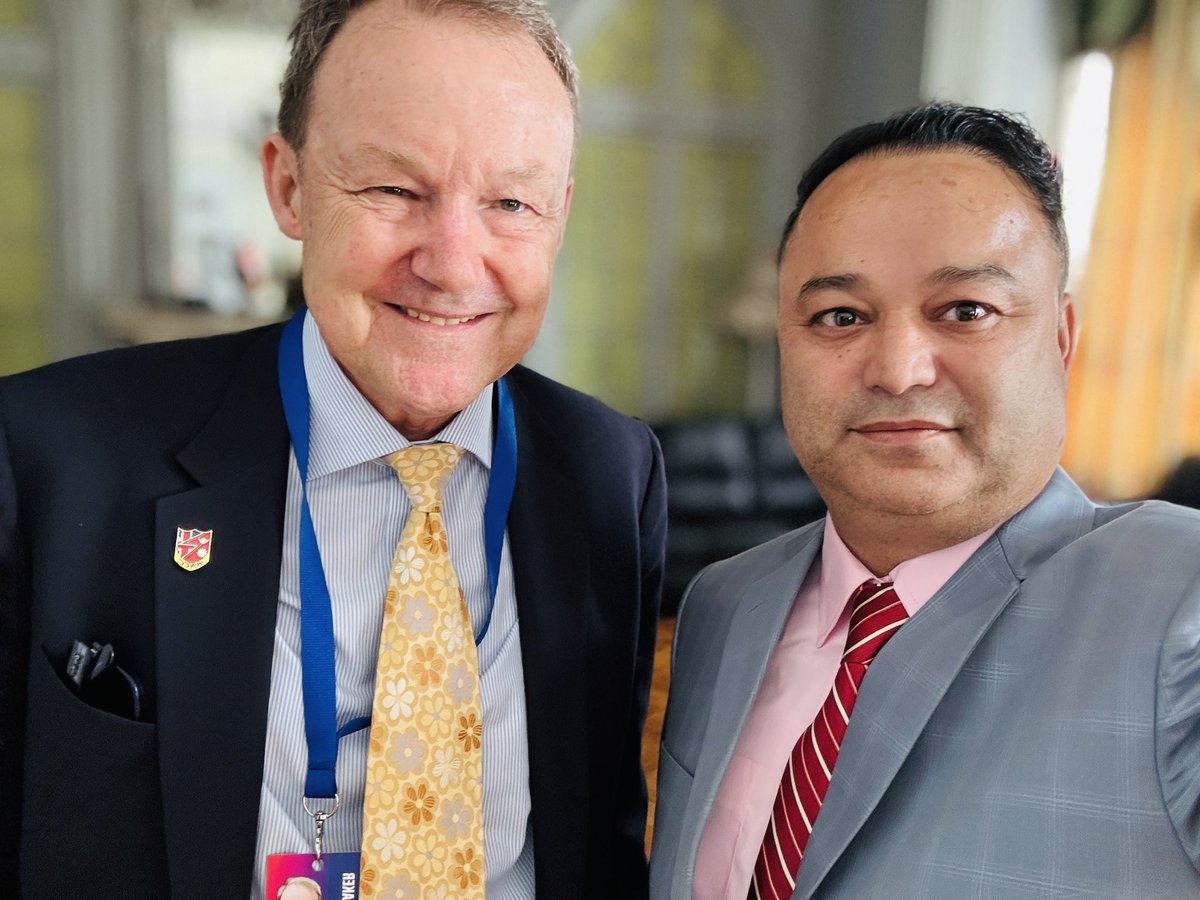 chiranuk's tweet photo. “नेपाली भाषा सिक्दैछु” 🇳🇵
– British Ambassador to Nepal,
Language connects. Culture strengthens.
#UKinNepal #NepaliLearning @RobFennFCDO https://t.co/7EfsmmstbP