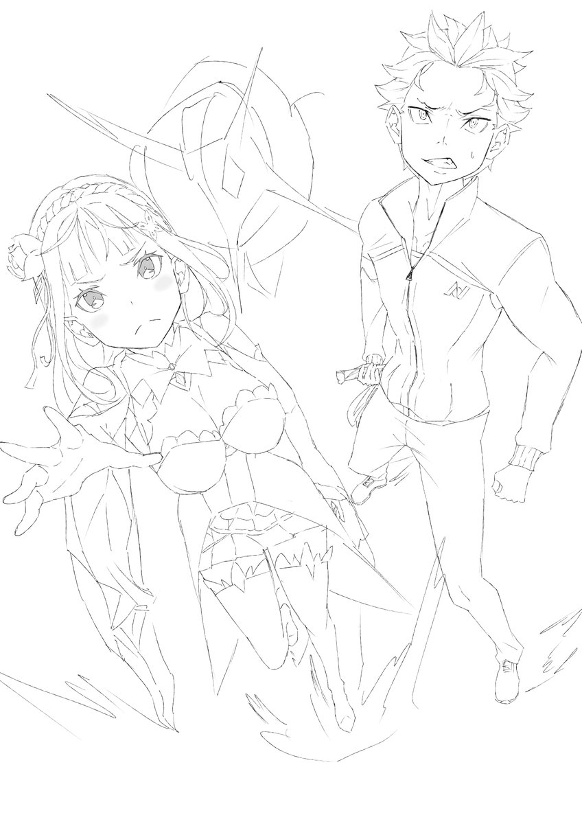 YOSANOPE's tweet photo. S3 EP2 Sketch
I've been sketching a lot lately https://t.co/FDWOQr4nPv