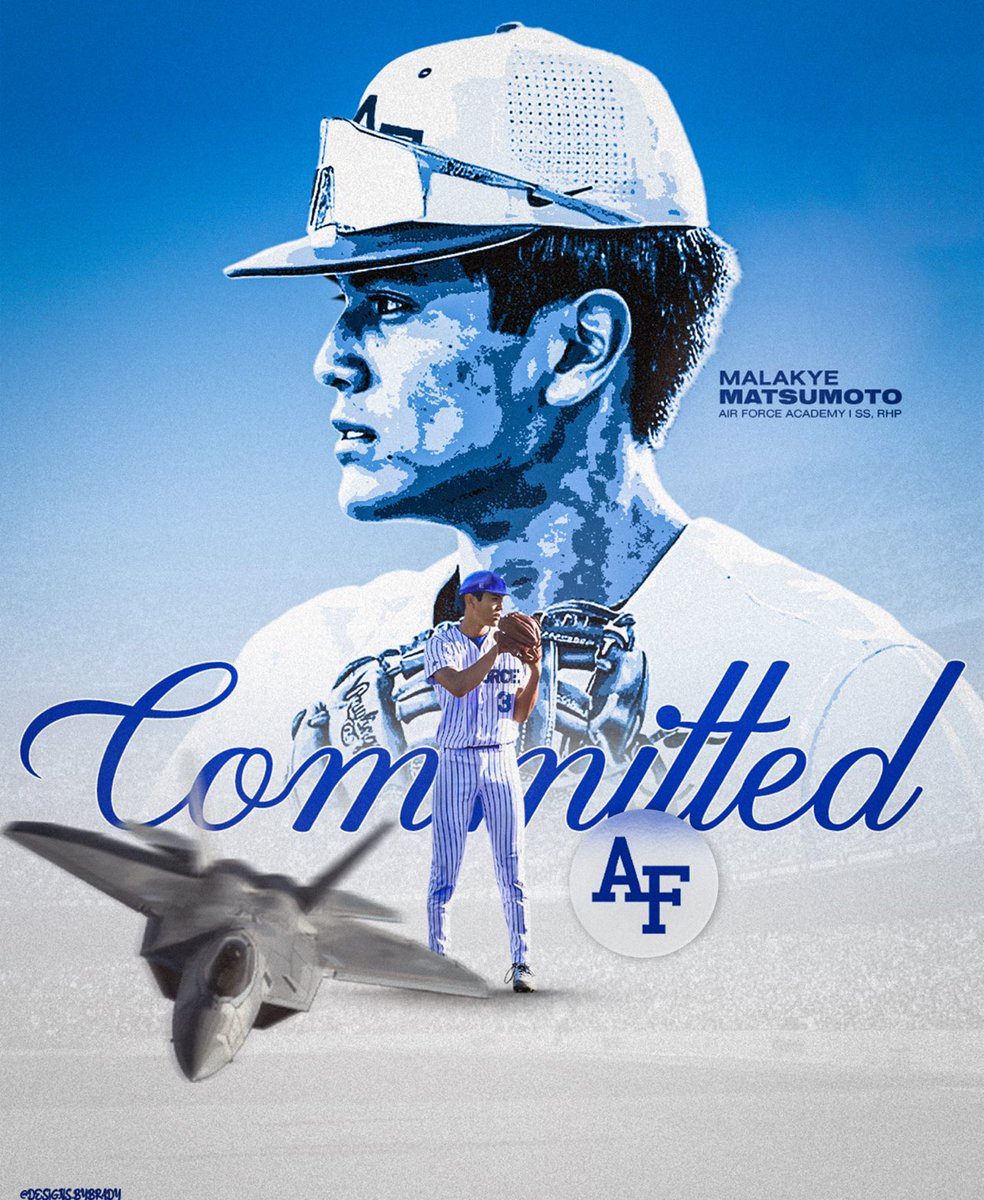 MalakyeM3's tweet image. I am so blessed to announce my commitment to the United States Air Force Academy to pursue my academic, athletic, and life journey upon graduation. I want to thank God for His guidance, my family, my coaches, and everyone who has believed in me. This is just the beginning. ⚾️🇺🇸