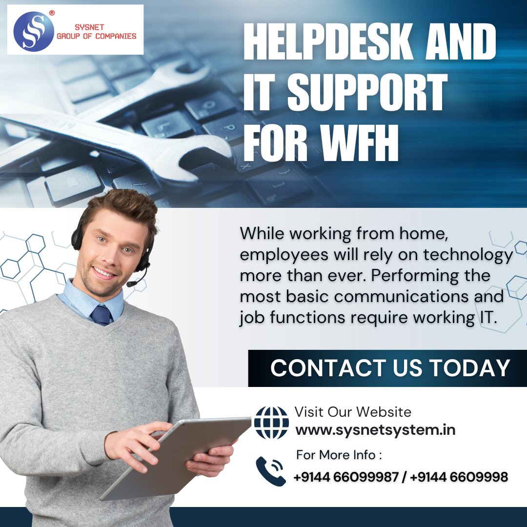 sysnetsystem_'s tweet image. Ensure Seamless Work-from-Home Operations with Expert IT Support!
While working remotely, your team’s productivity hinges on efficient IT support.
🌐 Visit us: sysnetsystem.in
📞 Call us: +9144 66099987 / +9144 66099998
#ITSupport #WFH #RemoteWorkSolutions #TechSupport