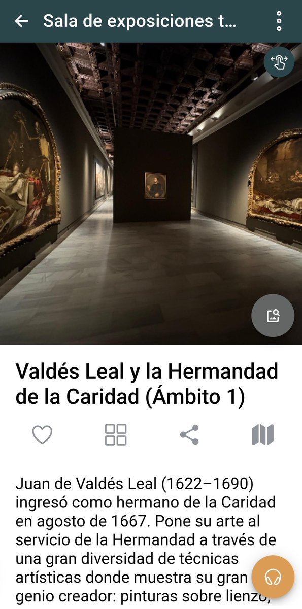 Enrmunnie's tweet image. Ya está disponible, en la aplicación gratuita de @CulturaAND Espacioscultur@, la visita a la expo «Arte y Misericordia. La Santa Caridad en Sevilla», en el #MBASe.
Permite además la opción de hacer el recorrido desde casa.
¡No se la pierdan!