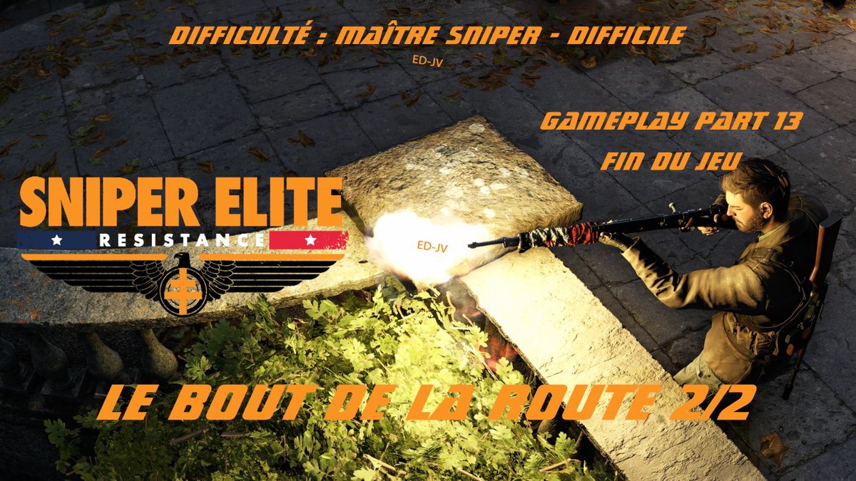 ED_JV_'s tweet photo. [FR] SNIPER ELITE Résistance - Part 13 - Le bout de la route 2/2 - Fin du jeu - Gameplay PC en ultra
Youtube: https://t.co/9PMJLjIbY7
#SniperEliteResistance #gameplay #SniperElite #Sniper #Elite #RebellionDevelopments #Rebellion #VF #EDJV #ED_JV #ED_JV_ #jeuxvideo #jeuvideo #4K https://t.co/VuQSm38gNZ